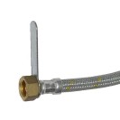 Manichetta con leva per gas liquido ff da 1/2" Idrobric K0355XX