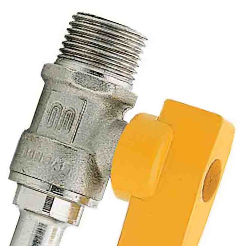Rubinetto a sfera portagomma diritta m Idrobric SMK-K0351XX