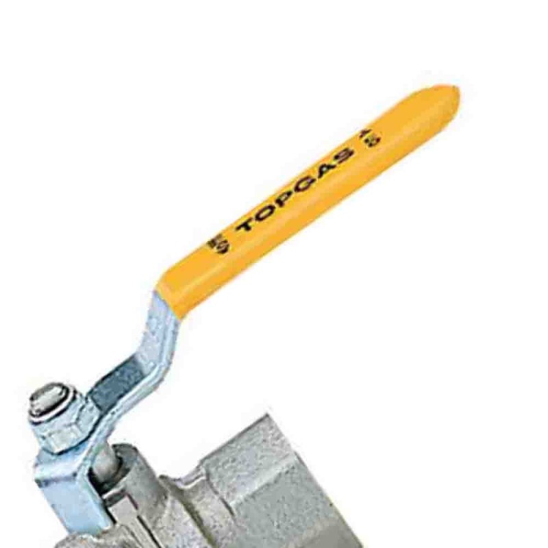 Valvola a sfera per gas ff con leva acciaio Idrobric SMK-RO639XX