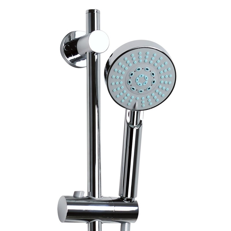 Saliscendi con doccino a 5 getti - Serie Ermes Idrobric BLISAL0129CR