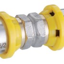 Raccordo diritto intermedio a pressare per multistrato gas Idrobric SACGAS00XXRI