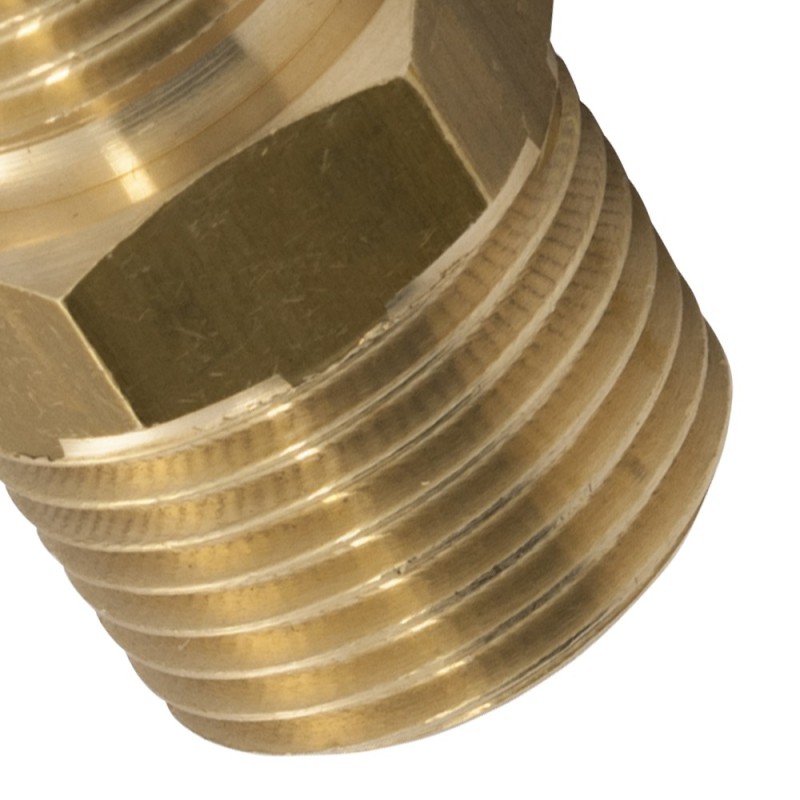 Nipples in ottone maschio con filettatura destra-sinistra Idrobric SACGAS0056NI