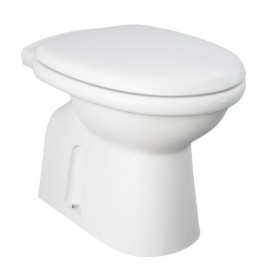 Vaso a terra serie karla con scarico a muro Rak Ceramics 180-K400-M