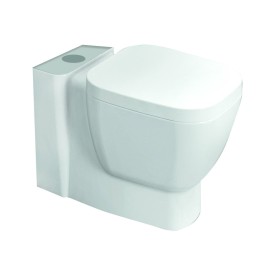 Vaso monoblocco serie one filomuro Rak Ceramics 181-L420