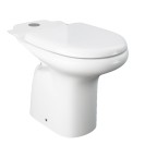 Vaso monoblocco serie orient/ninfea scarico a muro Rak Ceramics 181-N420-M