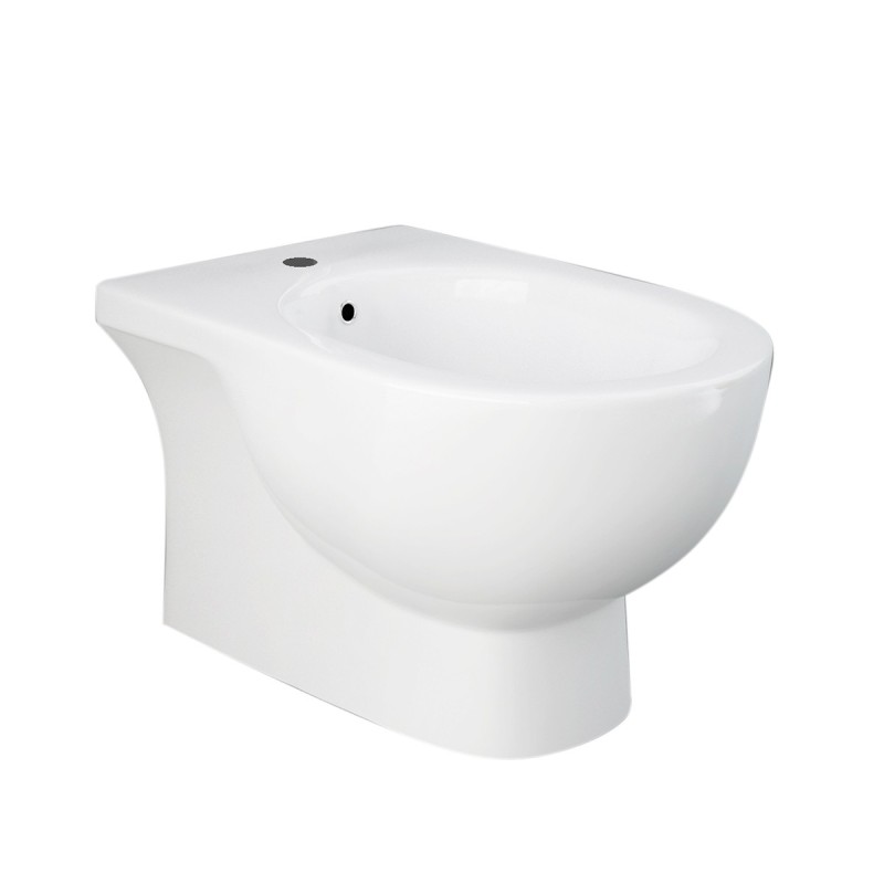 Bidet sospeso tonique con fissaggi nascosti Rak Ceramics 181-Q312-R