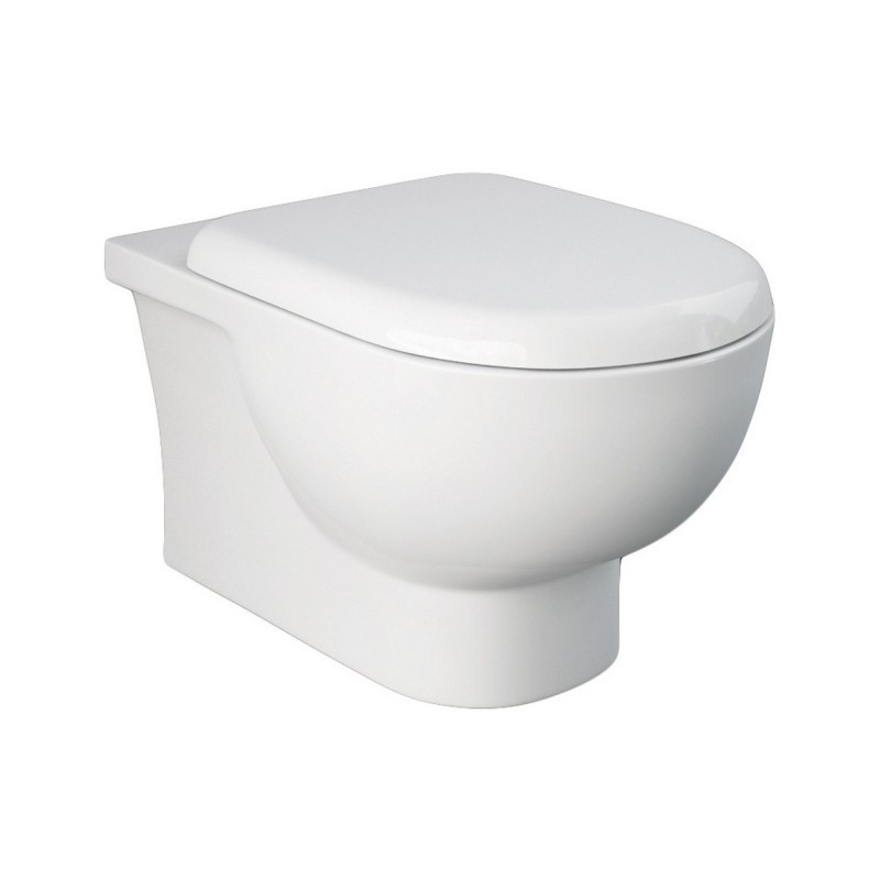 Vaso sospeso rimless tonique con fissaggo nascosto Rak Ceramics 181-Q412