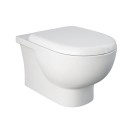 Vaso sospeso rimless tonique con fissaggo nascosto Rak Ceramics 181-Q412