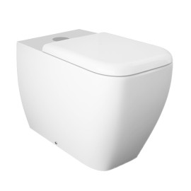 Vaso monoblocco filomuro metropolitan Rak Ceramics 182-H420