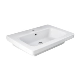 Lavabo resort da 55cm con monoforo Rak Ceramics 182-V100-55