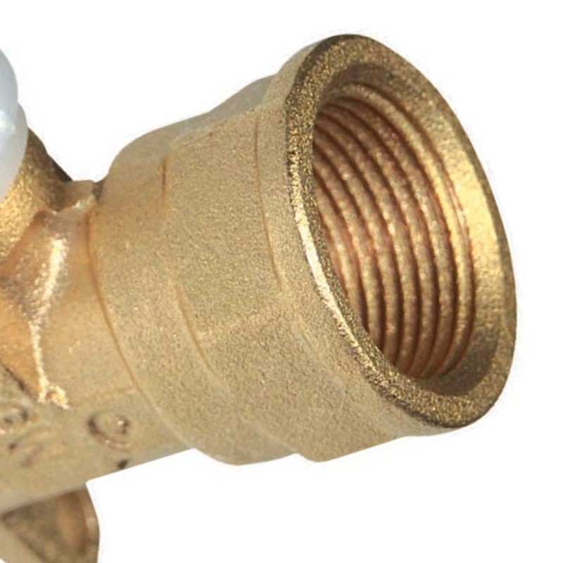 Raccordo curvo femmina flangiato a pressare multipinza Idrobric SACRMT0070GP