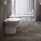 Set vaso wc e bidet filo muro - serie Morning Rak Ceramics wbmorningfm