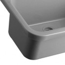 Pilozzo a muro in resina da 55 cm grigio Idroclic IC2051AG