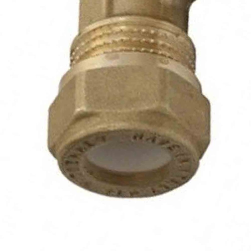 Raccordo curvo maschio a stringere per rame Idrobric CARRAC01XXOT