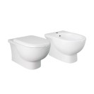 Set vaso wc e bidet sospesi - Serie Tonique Rak Ceramics wbtoniquesosp