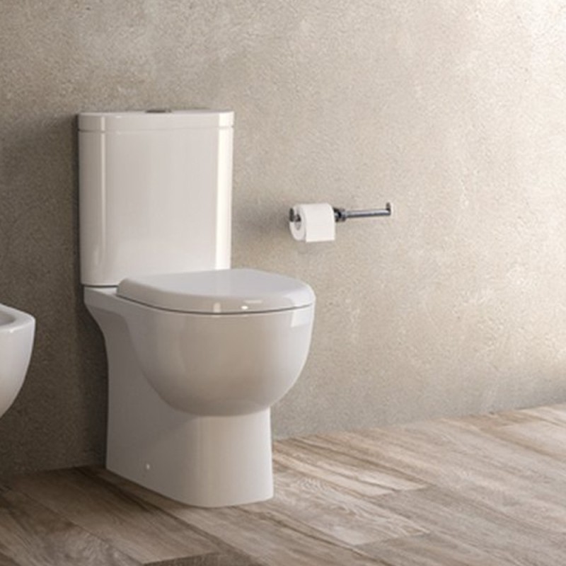 Set completo monoblocco filo muro - serie Tonique Rak Ceramics setmontonique