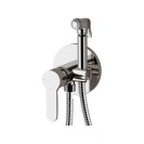 Rubinetto incasso per shut-off con doccetta e supporto, risparmio energetico e idrico - serie winner eco Remer WE65LT6