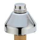 Valvola dâ€™arresto da 1/2" con cappuccio Idrobric K0862