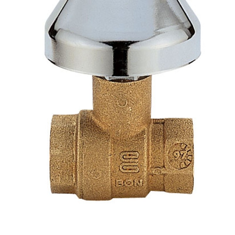 Valvola dâ€™arresto da 1/2" con cappuccio Idrobric K0862