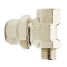 Filtro da 1/2â€ in linea mf in ottone nichelato con rete 400 micron Idrobric R0909 BMF