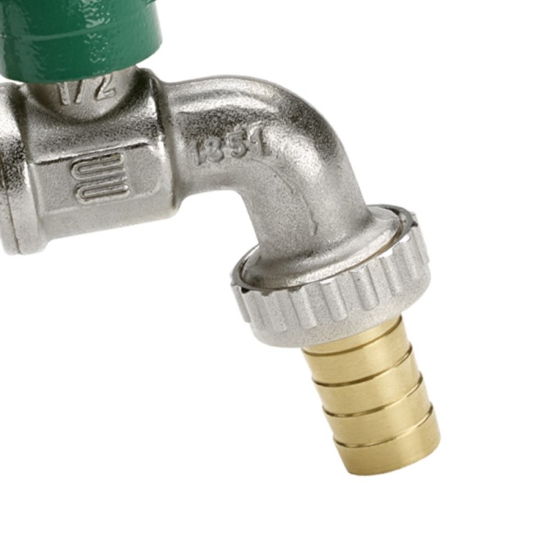 Rubinetto portagomma a sfera eko antigelo Idrobric PLARUB069XAG