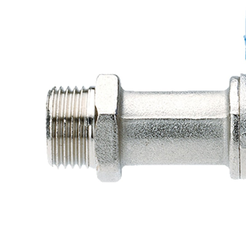 Rubinetto portagomma a sfera ekomatic con innesto rapido Idrobric PLARPG0001SF