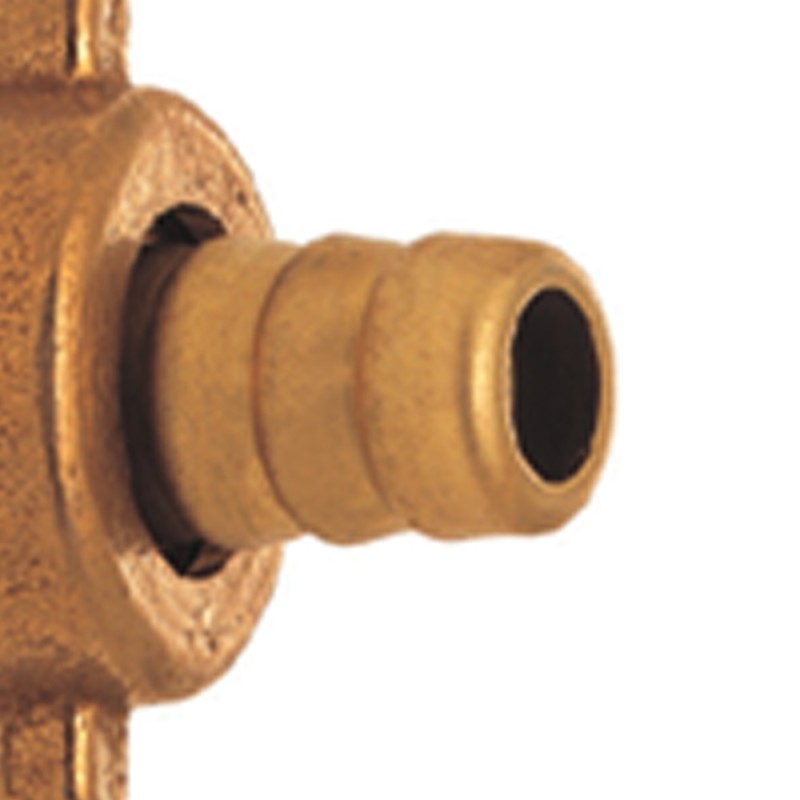 Raccordo portagomma con girello per rubinetti Idrobric PLARAC0XXXPO