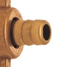 Raccordo portagomma con girello per rubinetti Idrobric PLARAC0XXXPO