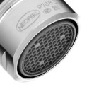 Aeroflux ottone cromato maschio Idrobric B0088 M