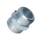 Nipplo doppio mm acciaio zincato Idrobric N0163X