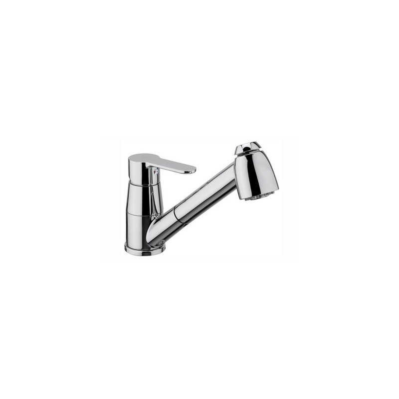 Miscelatore lavello con doccia estraibile linea blu paffoni Paffoni 274-B261
