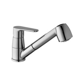 Miscelatore lavello con doccia estraibile serie green paffoni Paffoni 274-G761