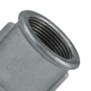 Manicotto ff con filettatura dx e sx in ghisa Idrobric SMK-N0976X