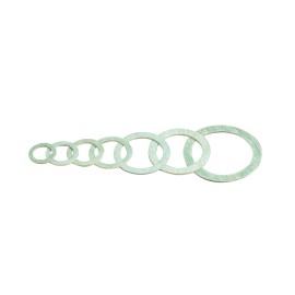 Guarnizioni per bocchettoni in ghisa spessore 2 mm Idrobric P0435X