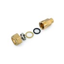 Raccordo in ottone per tubo ferro maschio Idrobric N09742X