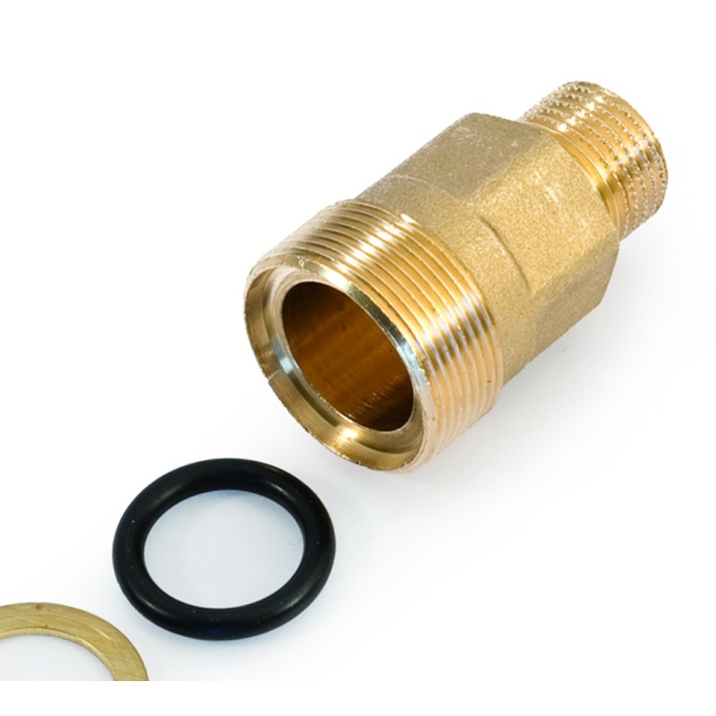 Raccordo in ottone per tubo ferro maschio Idrobric N09742X