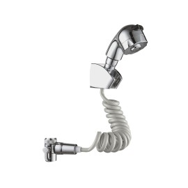 Doccetta per lavabo o bidet a 2 getti con deviatore e aeratore - Serie Smart Idrobric BLIDUP0074CR