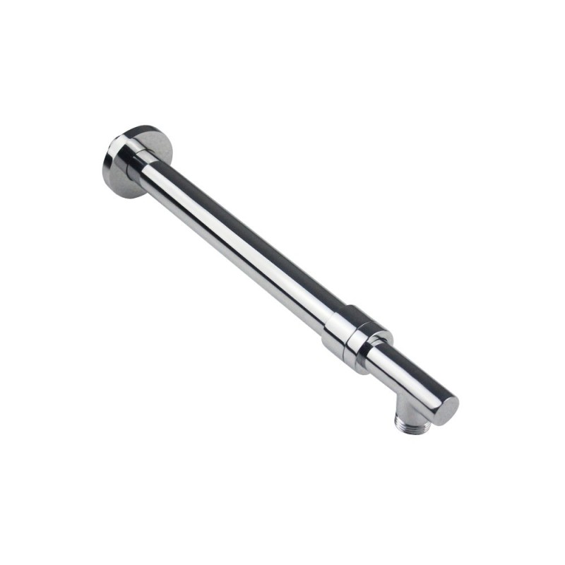 Braccio doccia in ottone estensibile da 35 a 50 cm Idrobric CARBRA0016CR