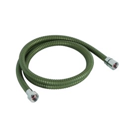 Flessibile da 150 cm in acciaio con rivestimento in pvc verde Idrobric SAPFLE0083VE