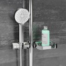 Scorrevole per colonna doccia con porta sapone e supporto doccino Idrobric BLICOL0167SC Scorrevole per colonna doccia con porta sapone e supporto doccino Idrobric BLICOL0167SC