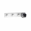 Supporto doccia inclinabile con ganci fissi Idrobric BLISUP0011BI Supporto doccia inclinabile con ganci fissi Idrobric BLISUP0011BI
