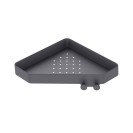 Mensola doccia angolare nero opaco - Serie Blend Idrobric A212090NE