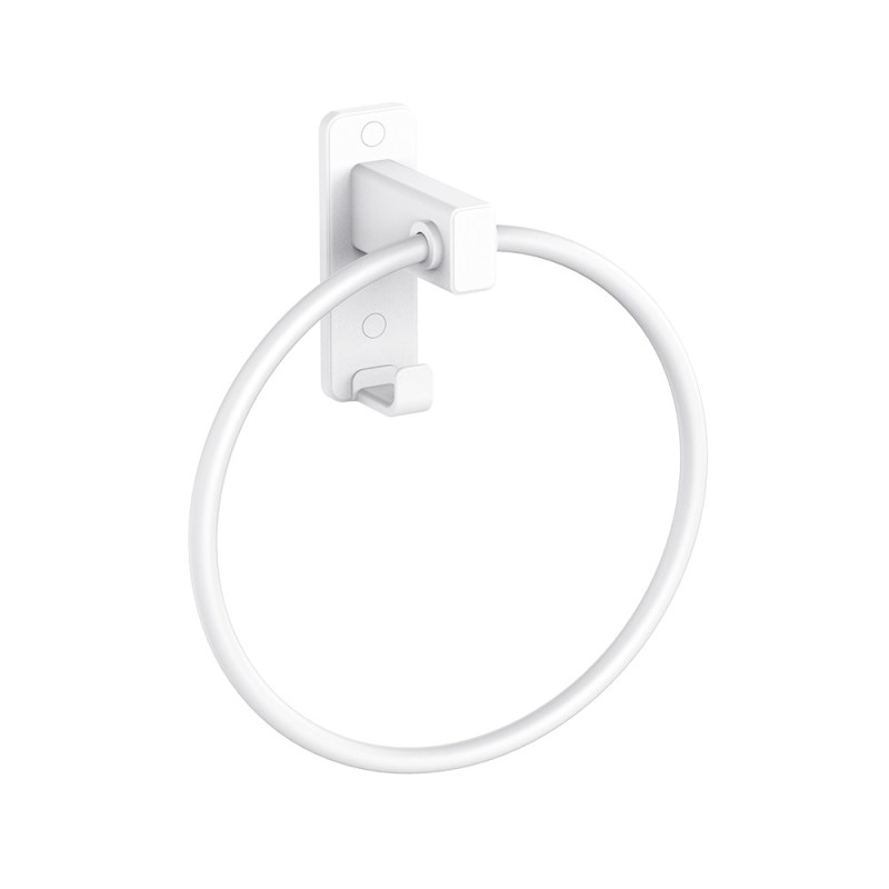 Porta salviette ad anello bianco - Serie Blend Idrobric A212160WW