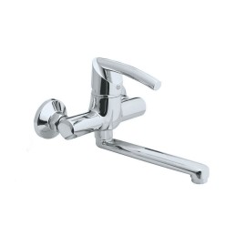 Miscelatore a parete per lavello cromato - Serie Fly Idrobric J46986