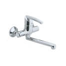 Miscelatore a parete per lavello cromato - Serie Fly Idrobric J46986