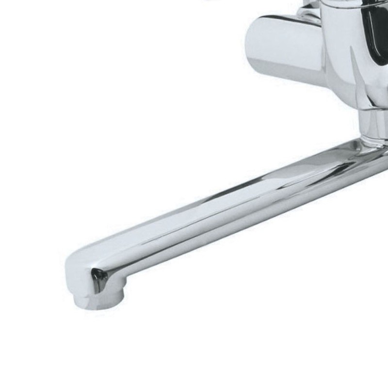 Miscelatore a parete per lavello cromato - Serie Fly Idrobric J46986