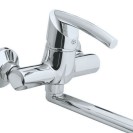 Miscelatore a parete per lavello cromato - Serie Fly Idrobric J46986