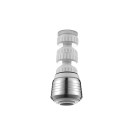 Aeroflux con doccino e snodo bianco e comato 22/24 Idrobric BLIROM0003AE