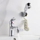 Doccetta per lavabo o bidet a 2 getti con deviatore e aeratore - Serie Smart Idrobric BLIDUP0074CR Doccetta per lavabo o bidet a 2 getti con deviatore e aeratore - Serie Smart Idrobric BLIDUP0074CR