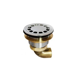 Piletta con griglia per doccia 80 mm 1"1/4 Idrobric S0873 C